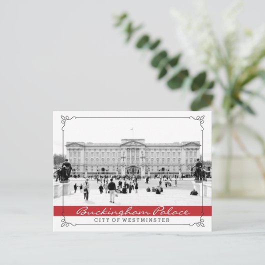 Buckingham Palace Briefkaart (Staand voorkant)