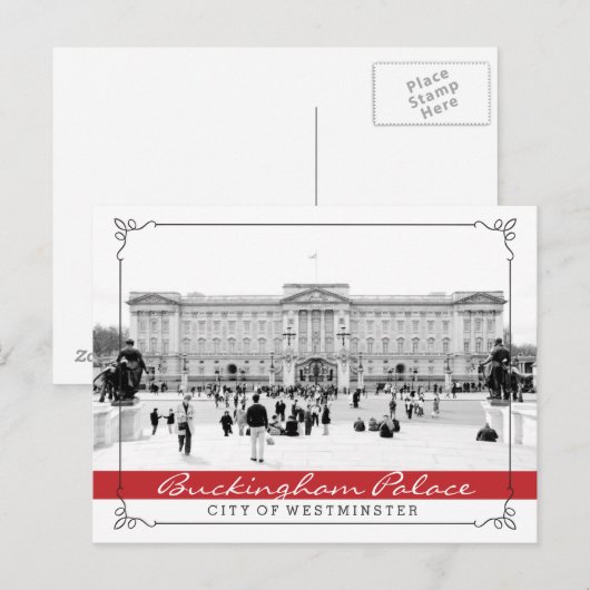 Buckingham Palace Briefkaart (Voorkant / Achterkant)
