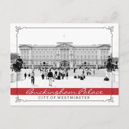 Buckingham Palace Briefkaart (Voorkant)