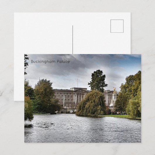 Buckingham Palace Briefkaart (Voorkant / Achterkant)