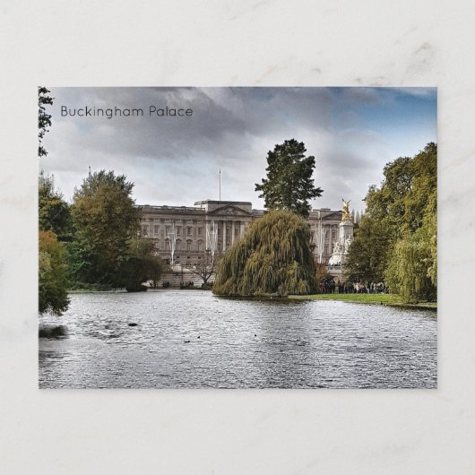 Buckingham Palace Briefkaart (Voorkant)