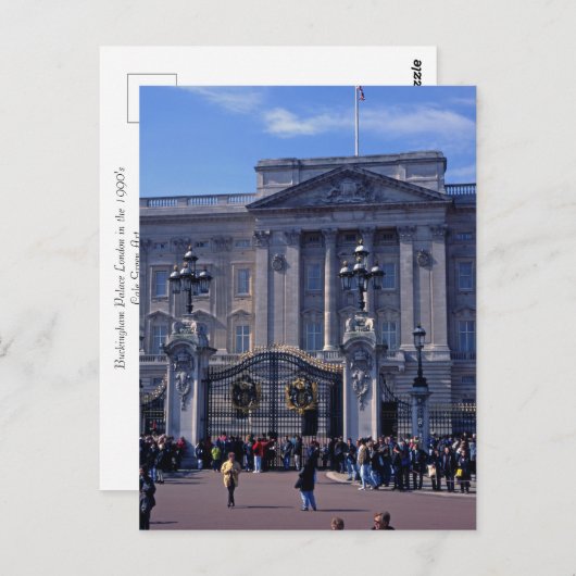 Buckingham Palace Briefkaart (Voorkant / Achterkant)