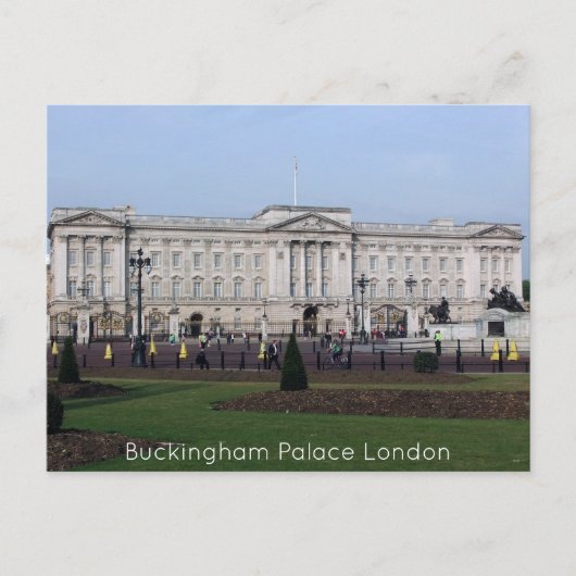 Buckingham Palace Briefkaart (Voorkant)
