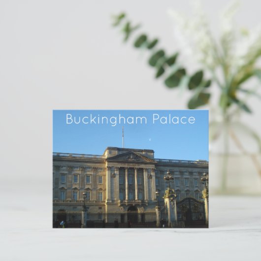 Buckingham Palace Briefkaart (Staand voorkant)