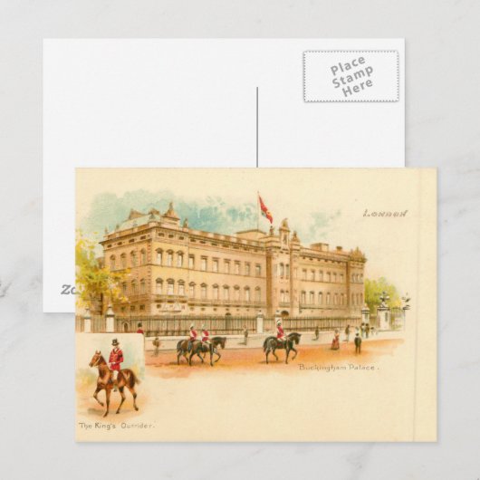 Buckingham Palace Briefkaart (Voorkant / Achterkant)