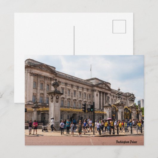 Buckingham Palace, Briefkaart Londen (Voorkant / Achterkant)
