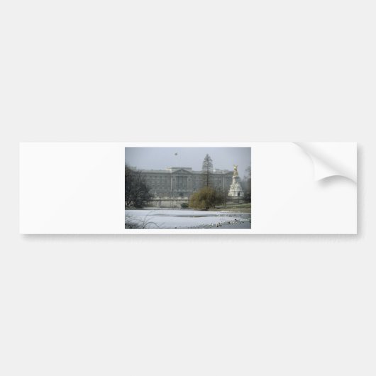 Buckingham-Palace Briefkaart nr. 7 Bumpersticker (Voorkant)