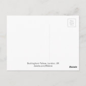 Buckingham Palace, Briefkaart van het Verenigd Kon (Achterkant)