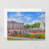 Buckingham Palace, Briefkaart van het Verenigd Kon (Voorkant / Achterkant)