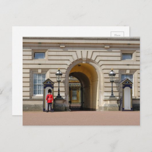 Buckingham Palace, Briefkaart van het Verenigd Kon (Voorkant / Achterkant)