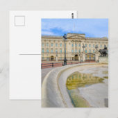 Buckingham Palace, Briefkaart van het Verenigd Kon (Voorkant / Achterkant)