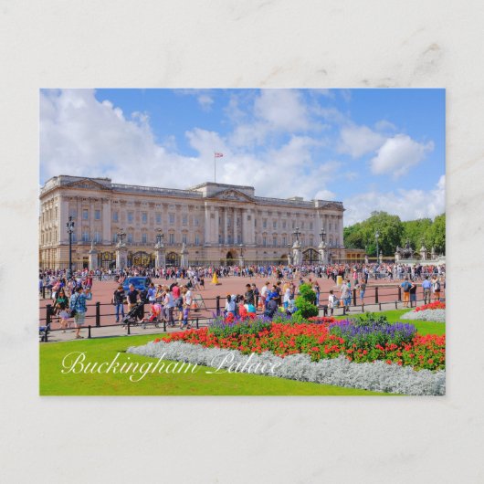 Buckingham Palace, Briefkaart van het Verenigd Kon (Voorkant)