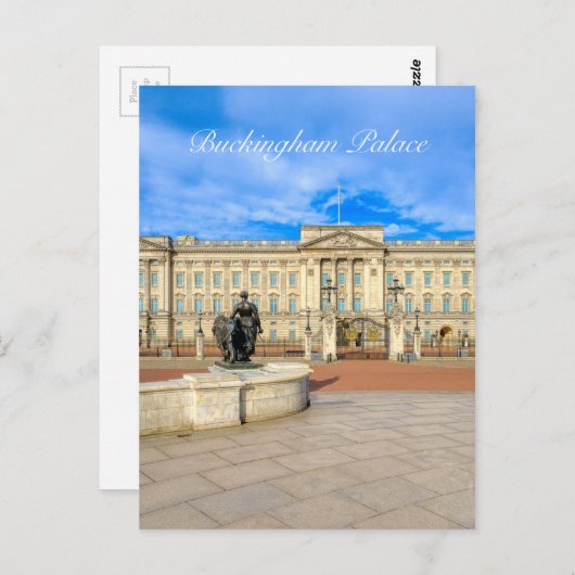 Buckingham Palace, Briefkaart van het Verenigd Kon (Voorkant / Achterkant)