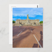 Buckingham Palace, Briefkaart van het Verenigd Kon (Voorkant / Achterkant)
