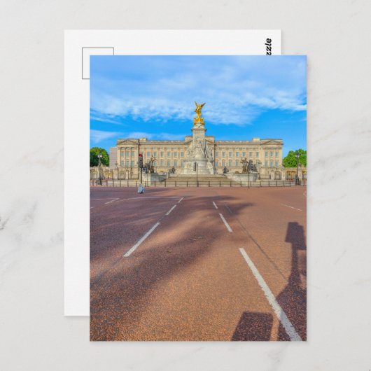 Buckingham Palace, Briefkaart van het Verenigd Kon (Voorkant / Achterkant)
