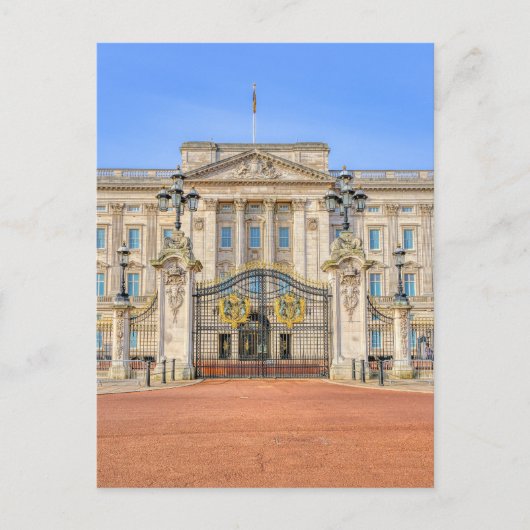 Buckingham Palace, Briefkaart van het Verenigd Kon (Voorkant)