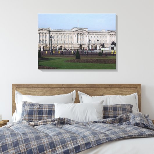 Buckingham Palace Canvas Afdrukken (Insitu (Slaapkamer))