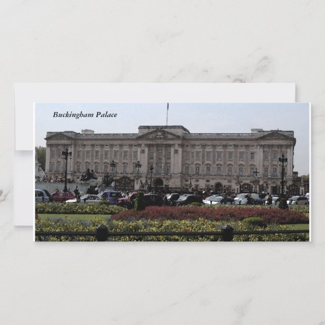 Buckingham Palace Fotokaart (Voorkant)