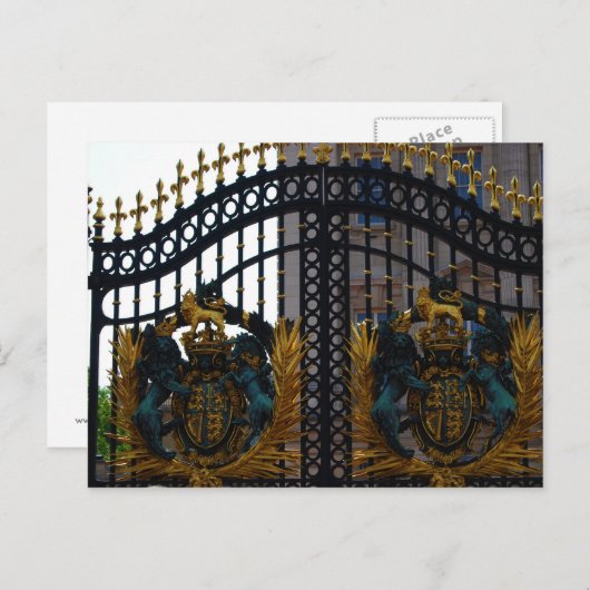 Buckingham Palace Gate Briefkaart (Voorkant / Achterkant)