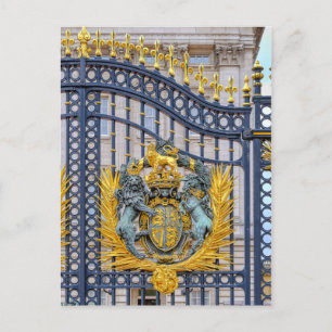 Buckingham Palace Gates, Briefkaart uit Londen, Ve