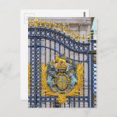 Buckingham Palace Gates, Briefkaart uit Londen, Ve (Voorkant / Achterkant)