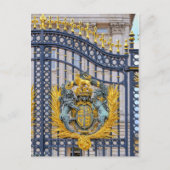 Buckingham Palace Gates, Briefkaart uit Londen, Ve (Voorkant)
