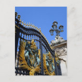 Buckingham Palace Gates, Briefkaart uit Londen, Ve (Voorkant)
