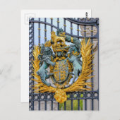 Buckingham Palace Gates, Briefkaart uit Londen, Ve (Voorkant / Achterkant)
