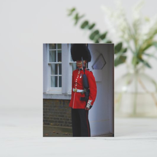Buckingham Palace Guard Briefkaart (Staand voorkant)