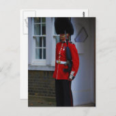 Buckingham Palace Guard Briefkaart (Voorkant / Achterkant)