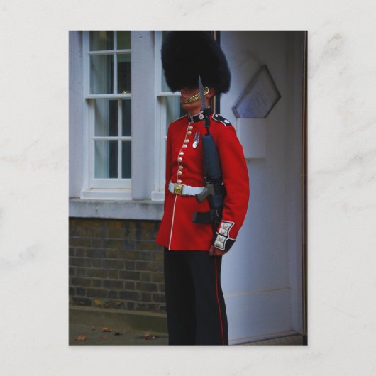 Buckingham Palace Guard Briefkaart (Voorkant)