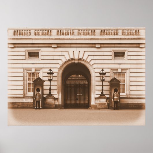 Buckingham Palace Guards - Poster Londen (Voorkant)