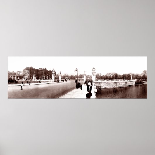 Buckingham Palace in 1909 Poster (Voorkant)