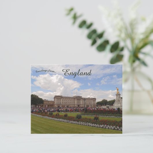 Buckingham Palace in Londen Briefkaart (Staand voorkant)