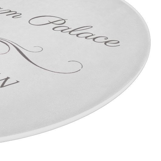 Buckingham Palace Latitude en Lengtegraad Snijplank (Hoek)