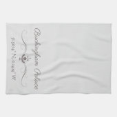 Buckingham Palace Latitude en Lengtegraad Theedoek (Horizontaal)