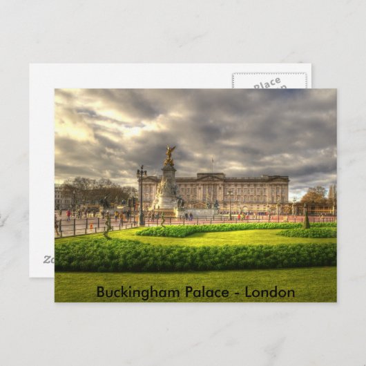 Buckingham Palace - Lo... Briefkaart (Voorkant / Achterkant)