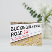 Buckingham Palace, Londen - Briefkaart (Staand voorkant)