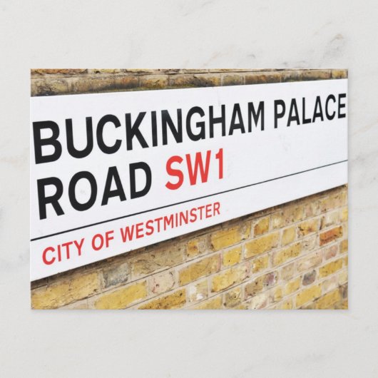 Buckingham Palace, Londen - Briefkaart (Voorkant)