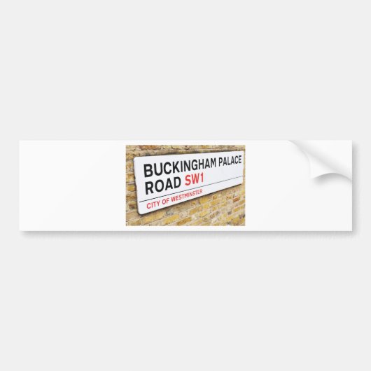 Buckingham Palace, Londen - Bumpersticker (Voorkant)