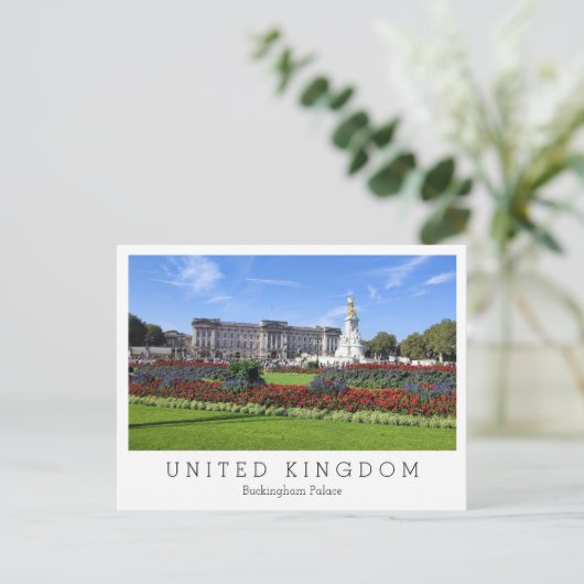 Buckingham Palace, Londen, Engeland Briefkaart (Staand voorkant)