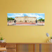 Buckingham Palace, Londen, Verenigd Koninkrijk Canvas Afdruk (Insitu (Woonkamer))