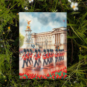 Buckingham Palace Londen Waterverf Briefkaart