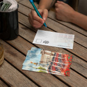 Buckingham Palace Londen Waterverf Briefkaart