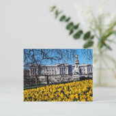 Buckingham Palace, Londense bloemen Briefkaart (Staand voorkant)