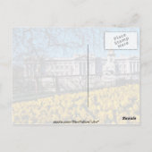 Buckingham Palace, Londense bloemen Briefkaart (Achterkant)