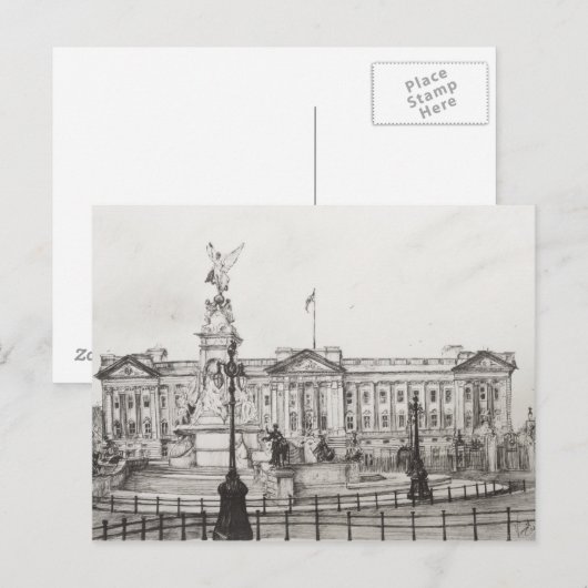 Buckingham Palace London.2006 Briefkaart (Voorkant / Achterkant)