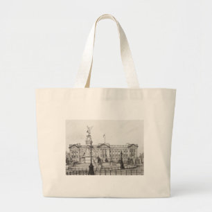 Buckingham Palace London.2006 Grote Tote Bag