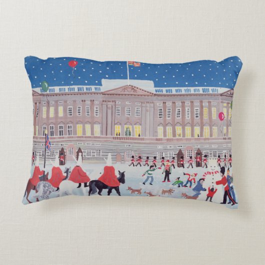 Buckingham Palace London Accent Kussen (Achterkant)
