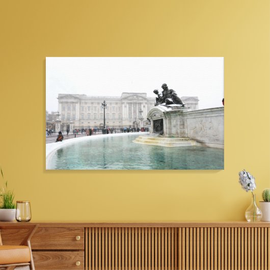 Buckingham Palace London England Canvas Afdruk (Insitu (Woonkamer))